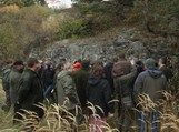 Obserwacje na stanowisku zanokcicy klinowatej w kamieniołomie / fot. K. Martyniak