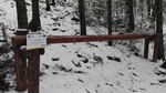 Bariera w rezerwacie przyrody 'Góra Radunia', fot. M. Rudnik